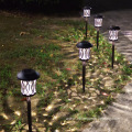 Outdoor Metal Glass Solar Lawn Lights